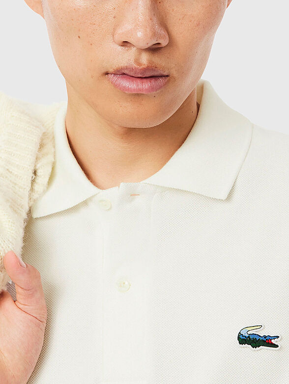 Black short sleeve polo shirt - 4