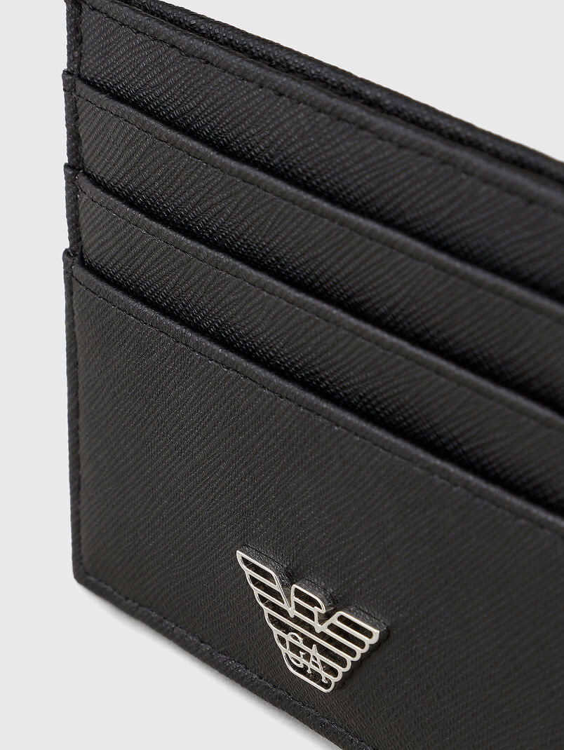 Card holder with embossed logo - 3