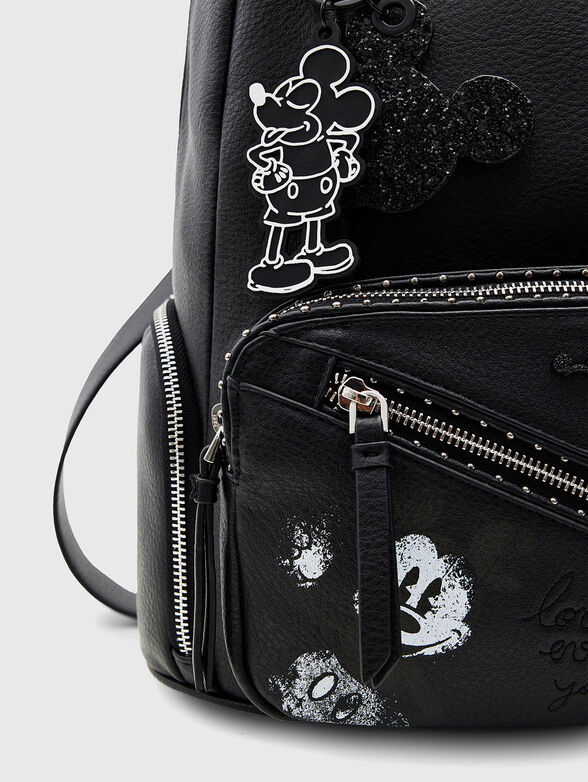 MICKEY ROCK black backpack - 6