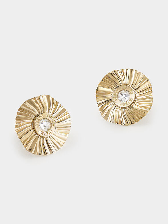 Earrings with crystal - 1