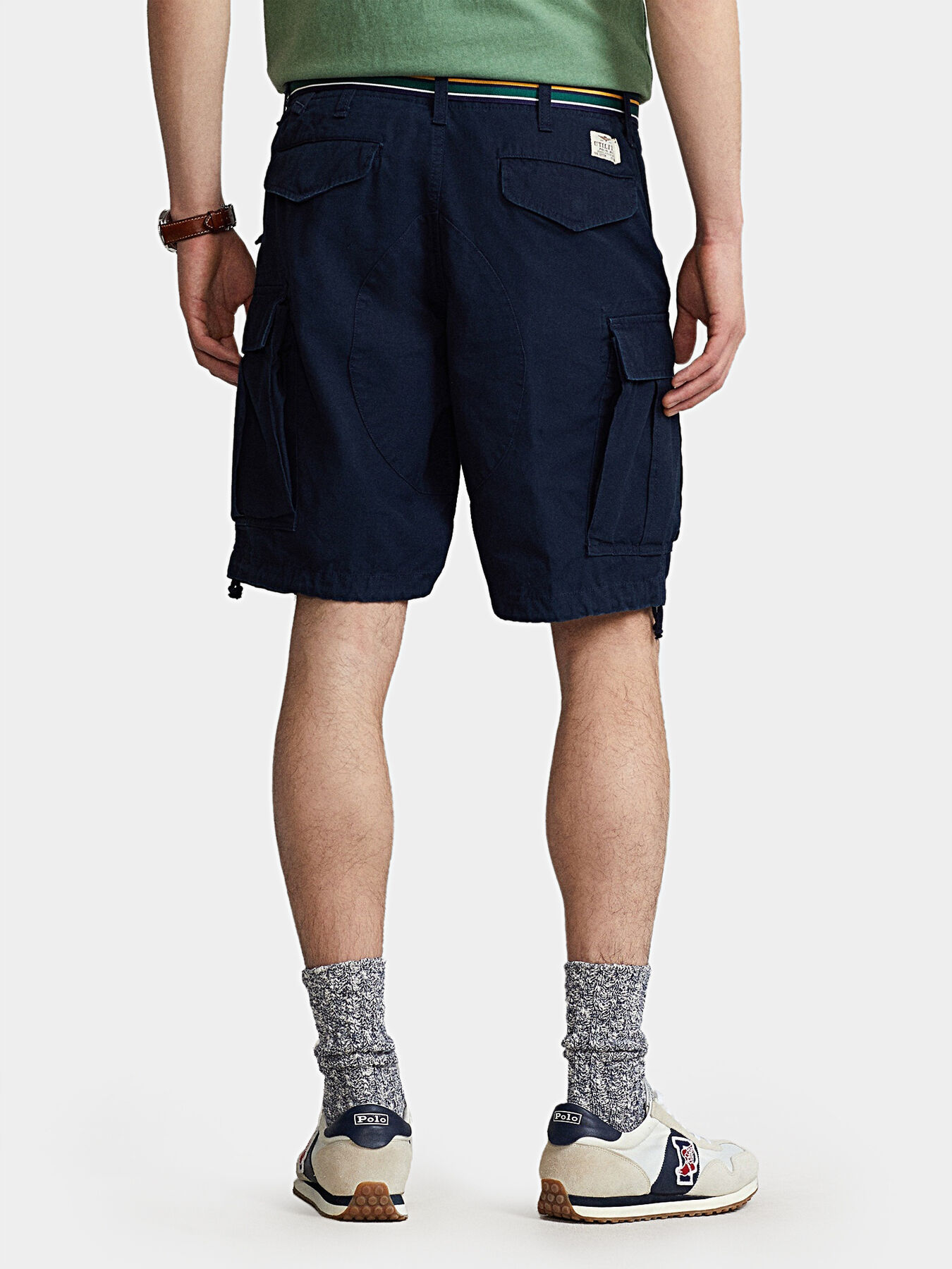 Blue cargo shorts brand POLO RALPH LAUREN