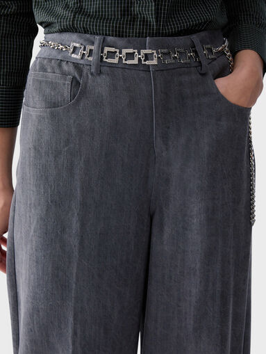 Pants with belt - 5