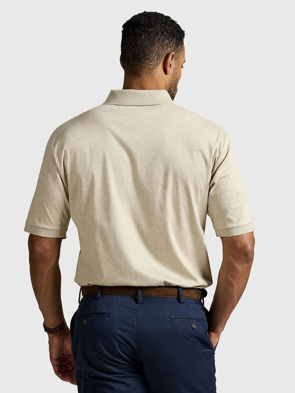 Polo shirt with embroidered logo - 3