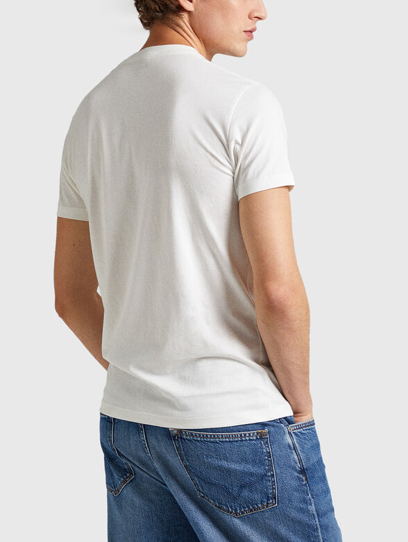 CASTLE T-shirt with contrast logo print - 3