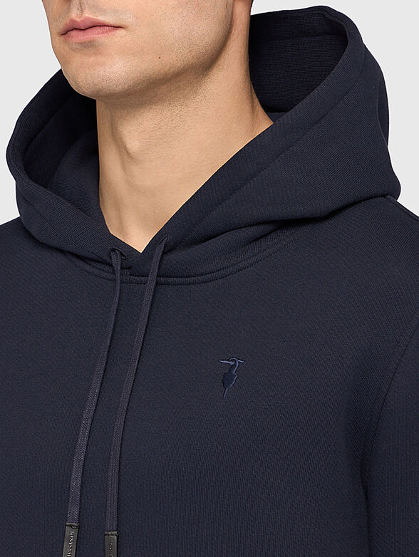 Cotton sweatshirt with logo - 4