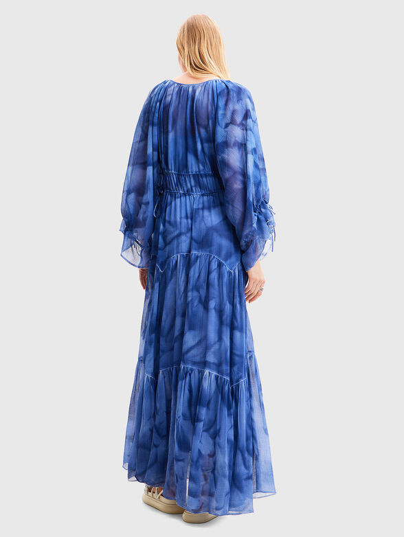 Maxi blue dress - 2