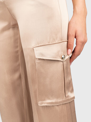 FANNIE high waisted cargo pants - 4