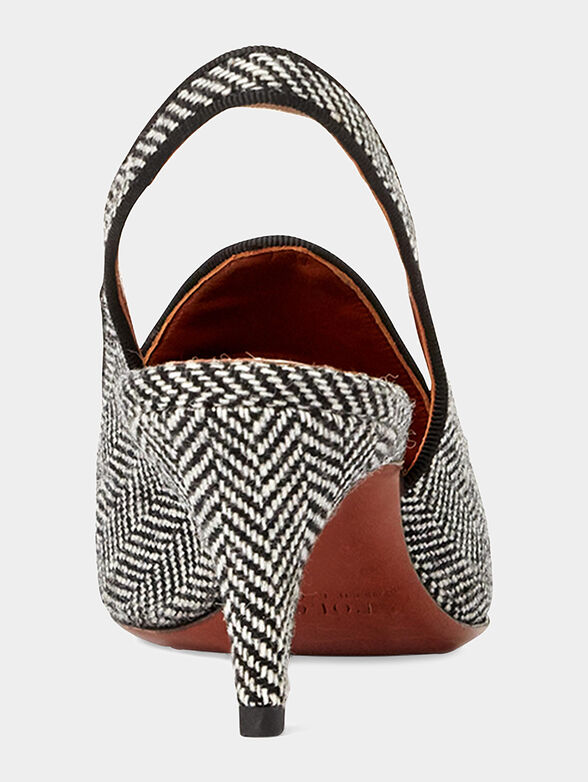 Checked stilleto shoes - 3