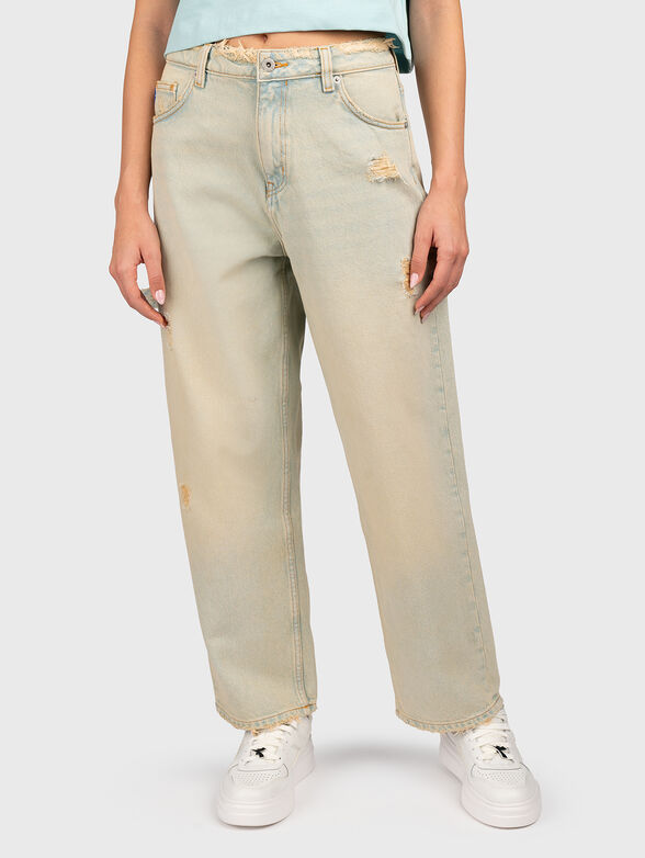 Jeans with washed effect - 1