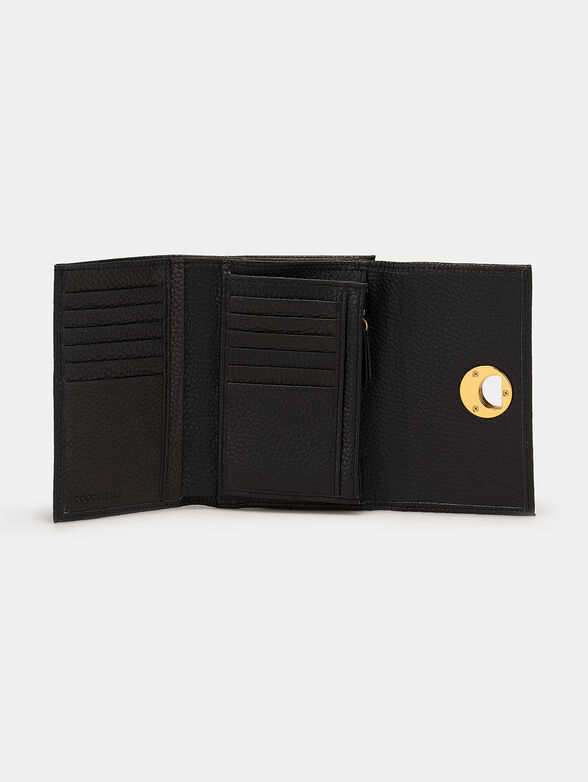 LIYA black leather purse  - 3