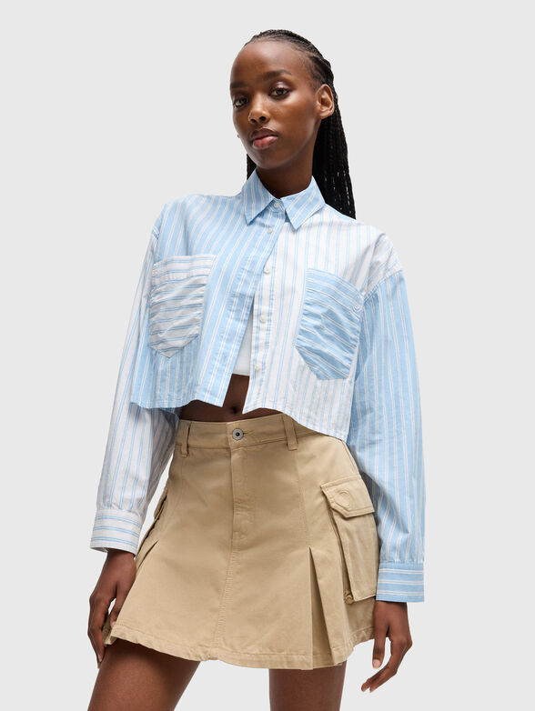 ERISA cropped shirt  - 1