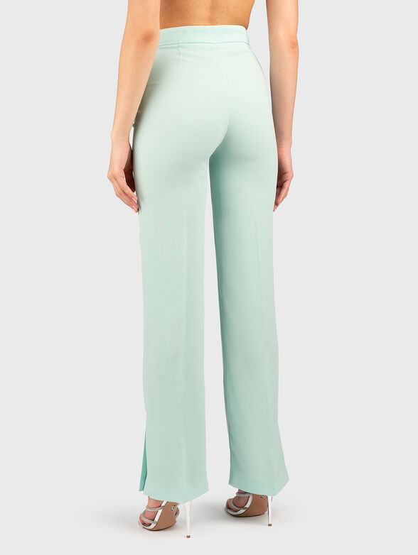 Trousers with high waist and wide legs - 2