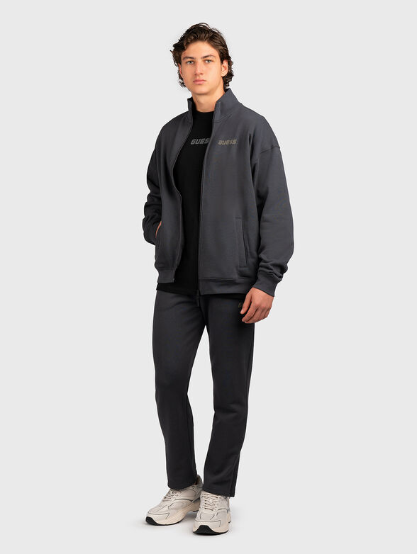 Sweatshirt with zip - 2