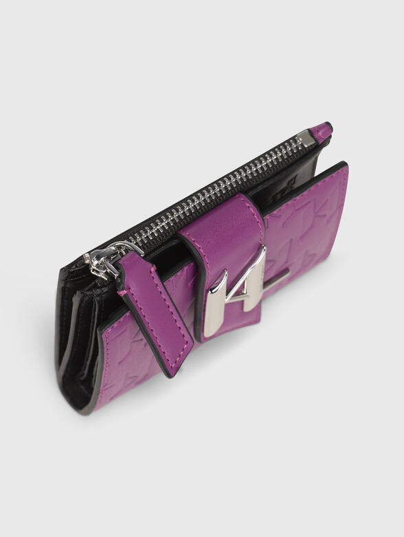 K/SADDLE small wallet with metal logo - 4
