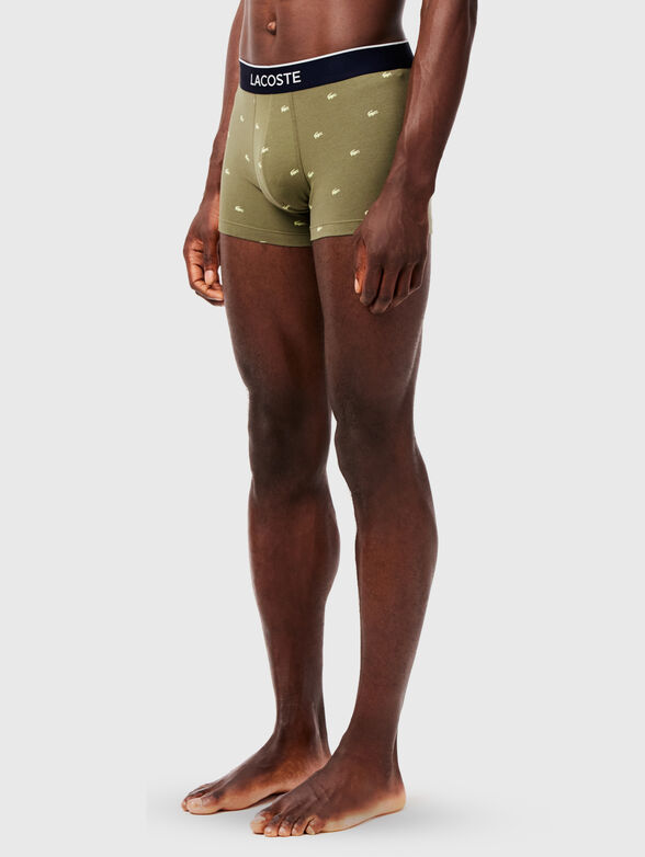 Set of three multicolored boxers - 4