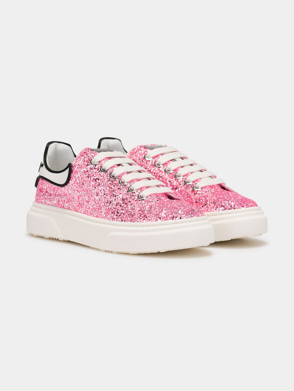 Sneakers with glitter effect - 2