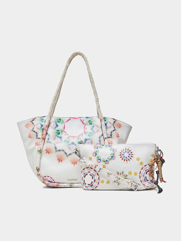 2 in 1 bag with tie-dye print - 4