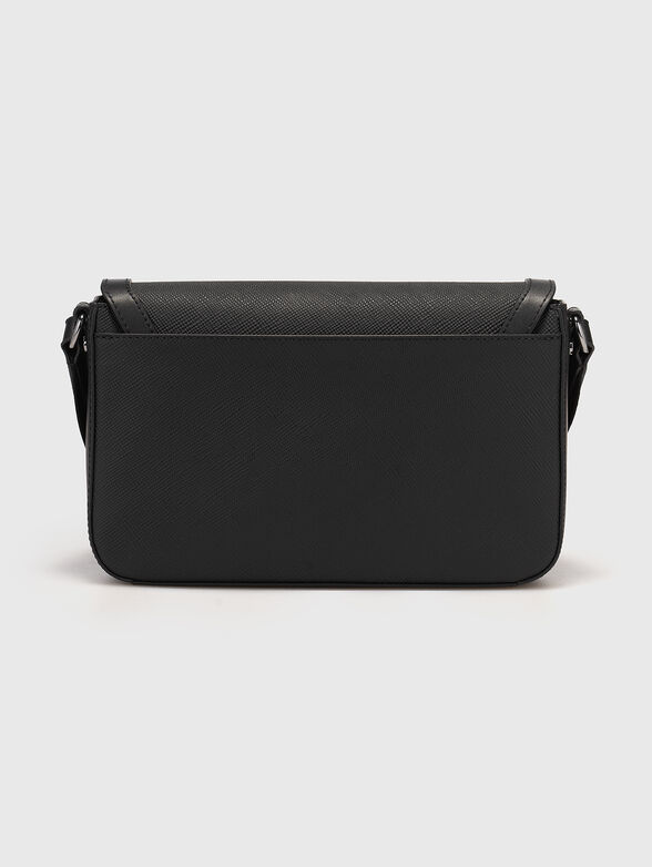 Crossbody bag in leather with logo detail - 3