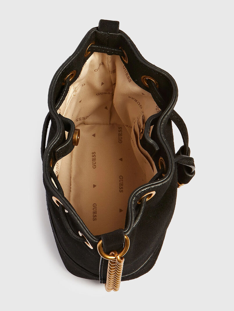 KAOMA suede bucket bag - 3