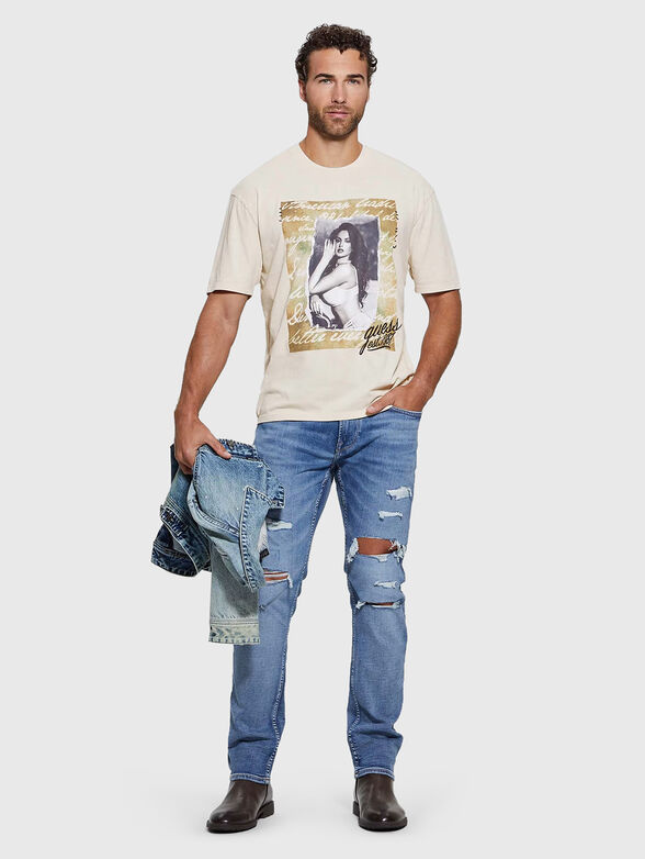 Round neck T-shirt - 1