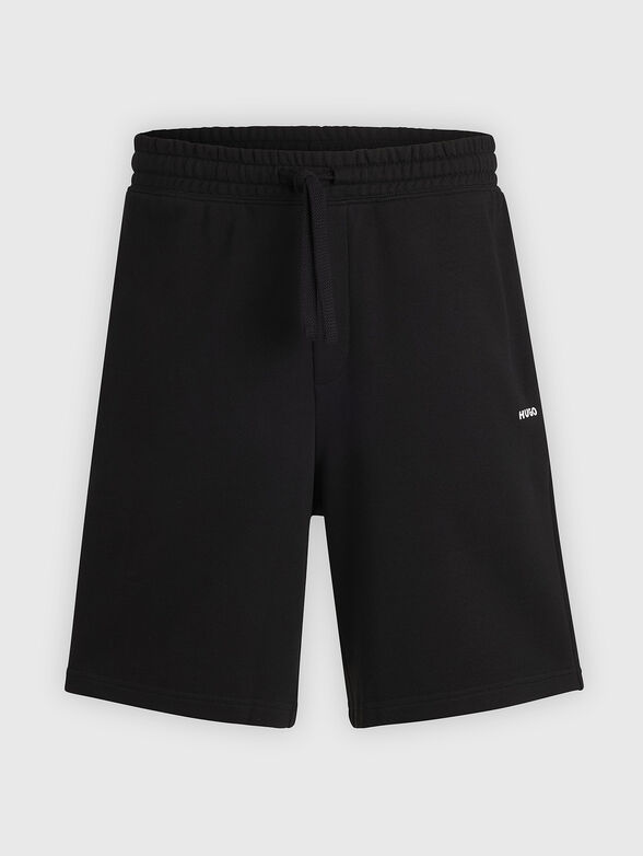 Cotton shorts with logo - 1