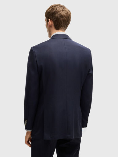 Slim blazer with double-breasted fastening - 2