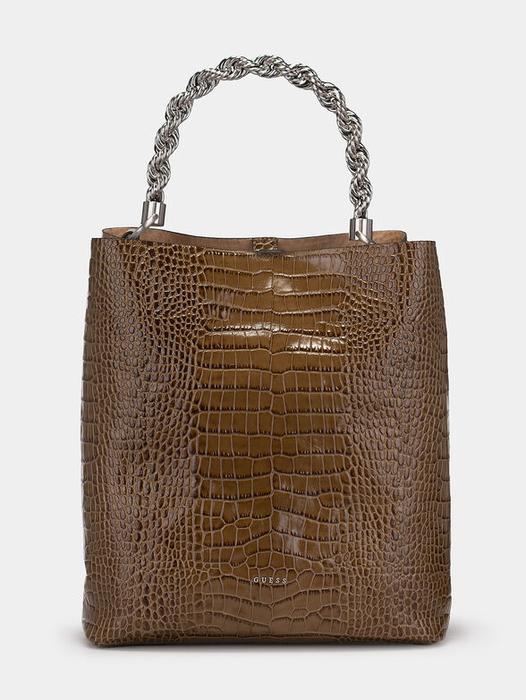 AIDA bag with croc texture - 1