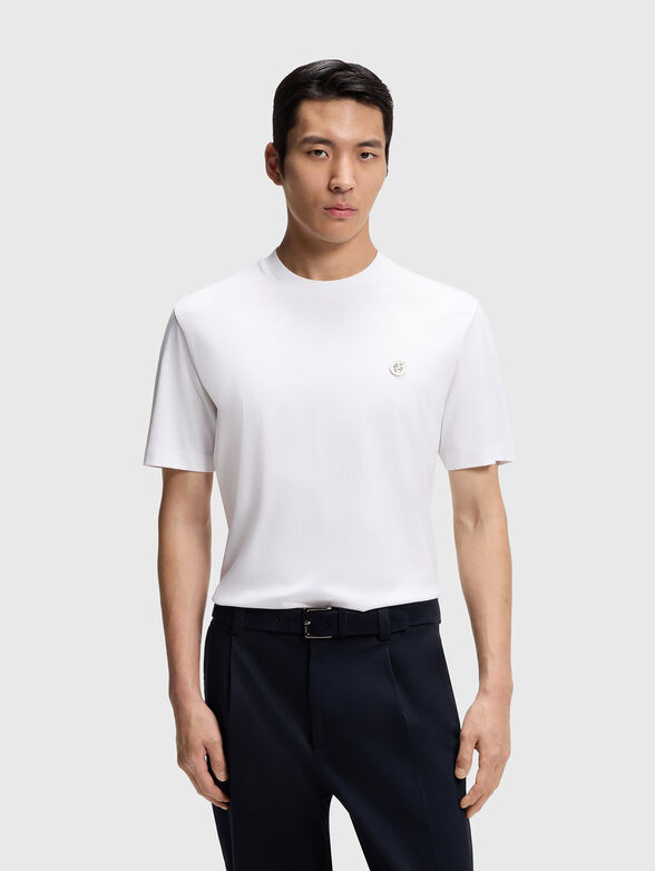 Crew neck cotton T-shirt - 1