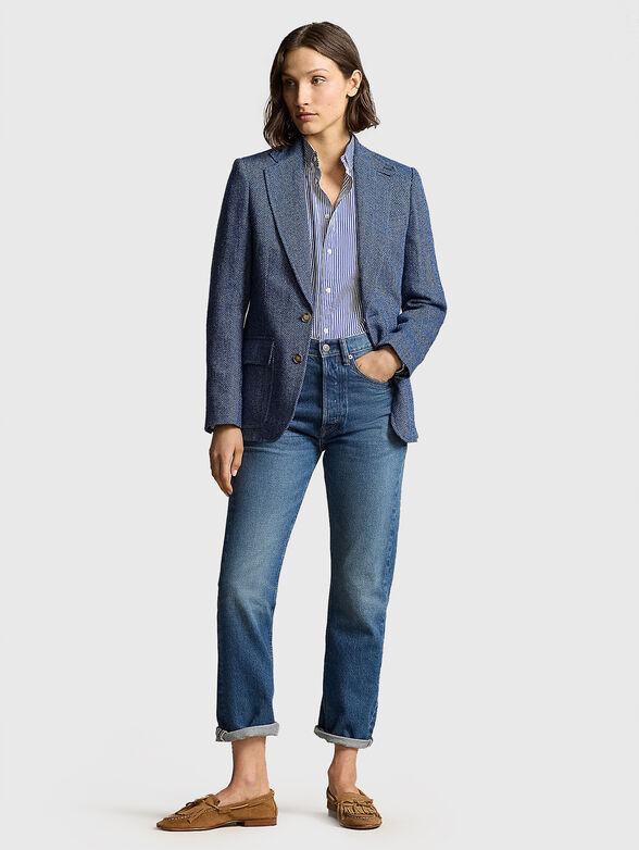 Herringbone blazer - 2