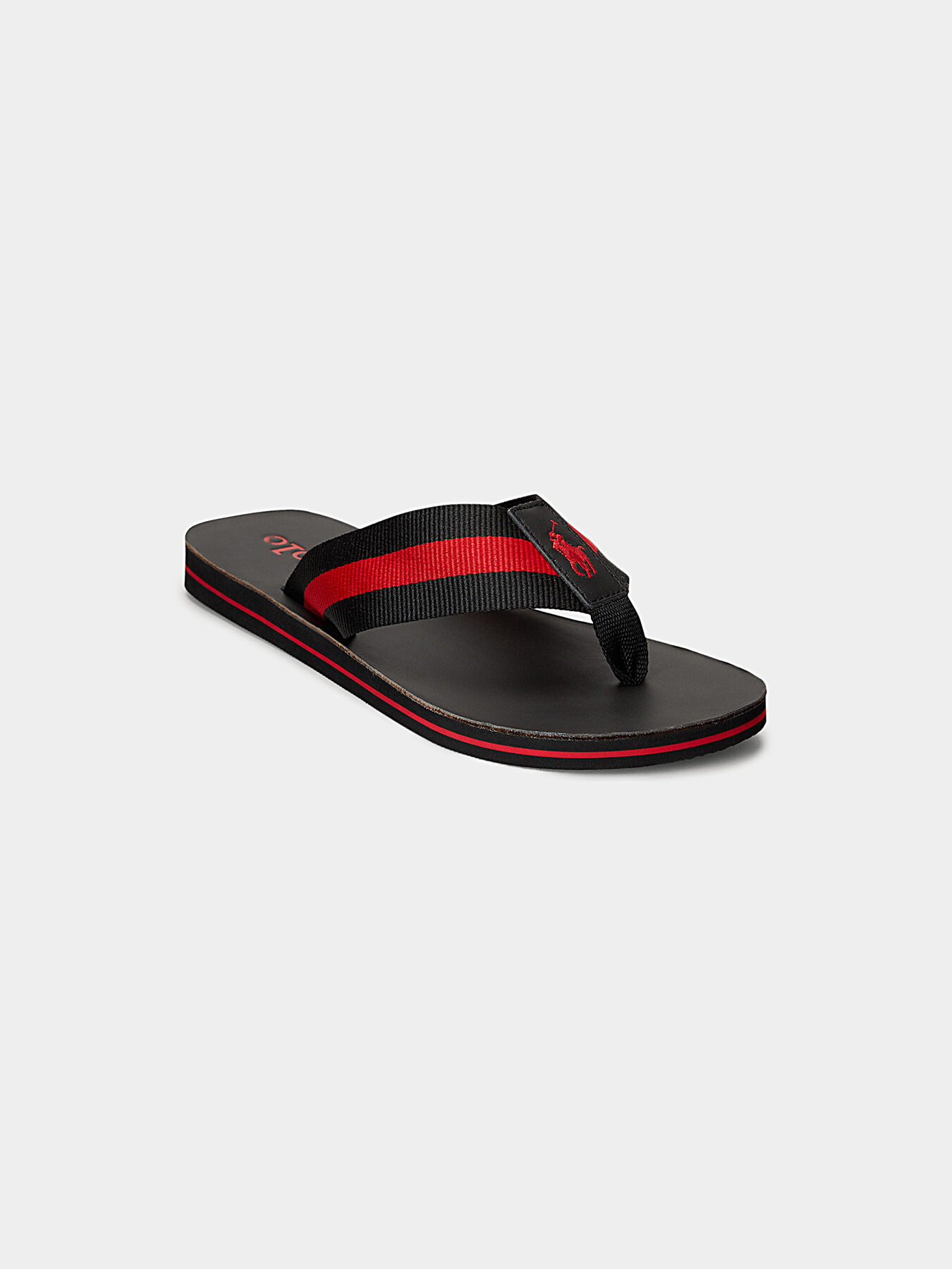 【POLO RALPH LAUREN】 BOLT LOGO FLIP FLOPS(送料無料） s7-AI816961272002_lifestyle?