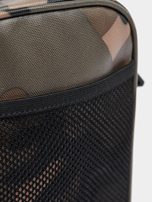 Crossbody bag with embossed logo accent - 4