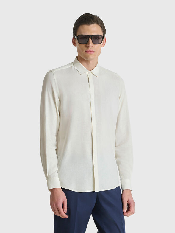 LONDON shirt from linen and viscose - 1