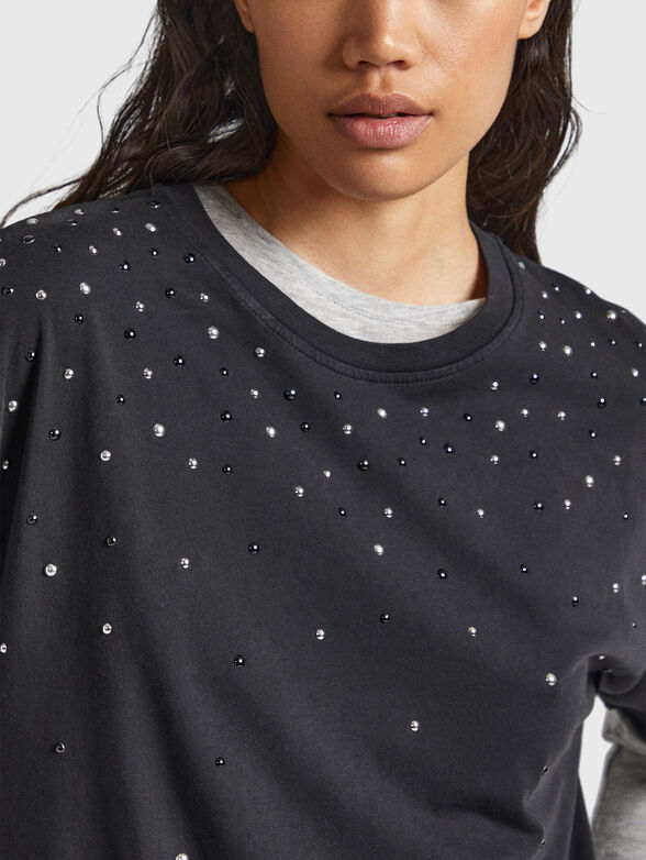 CADENCE T-shirt with accent eyelets - 4