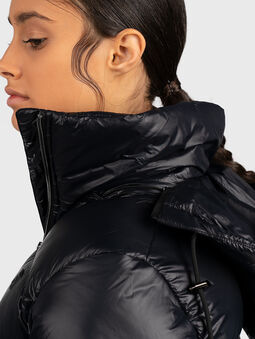 PHYLISS padded jacket with belt - 4