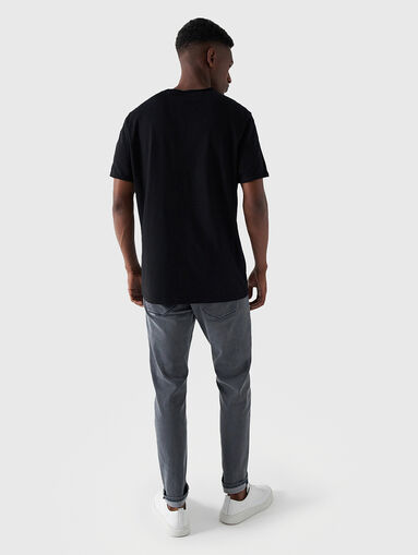 Logo T-shirt in black  - 3