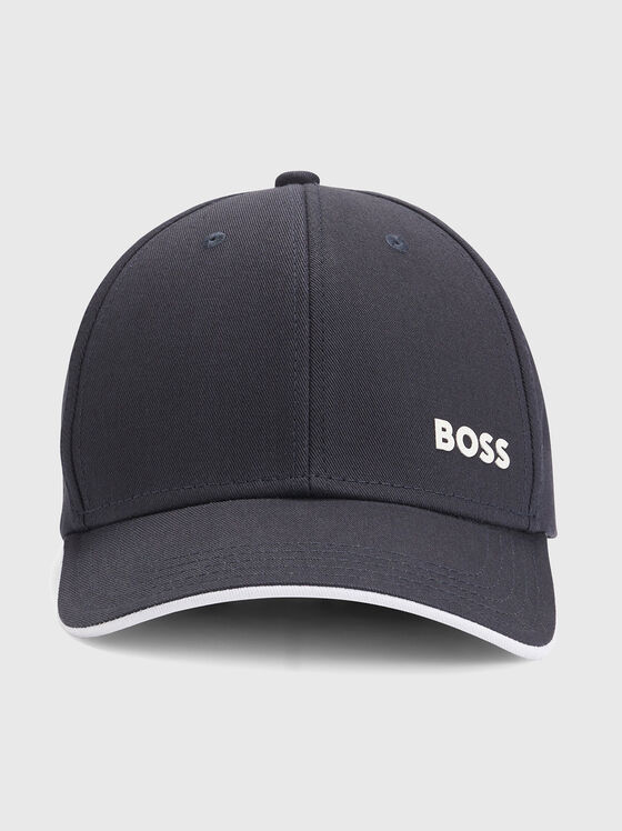 Gray baseball cap with logo - 1
