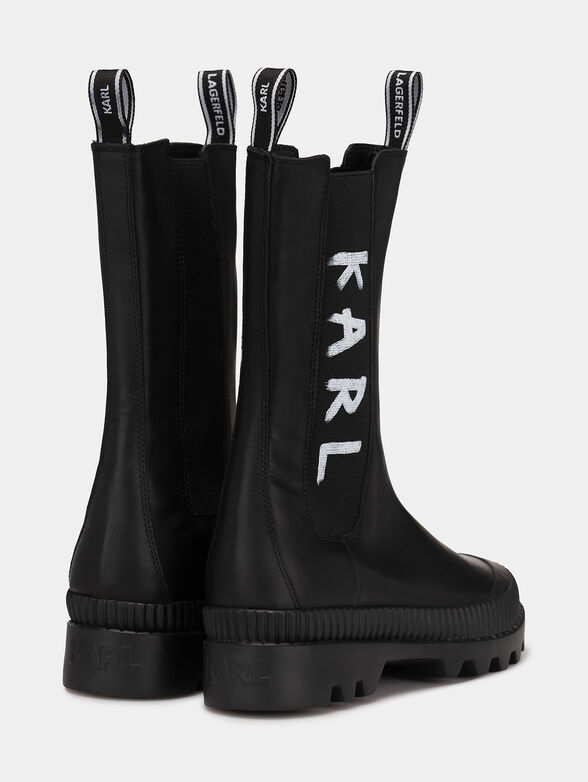 TREKKA II boots with logo details - 3