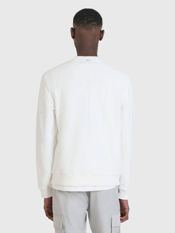 Sweatshirt with oval neckline - 2