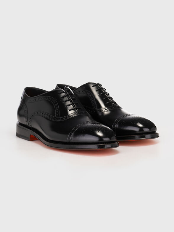 Black Oxford shoes - 2