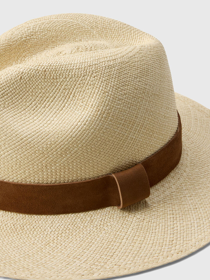 Woven raffia hat - 3
