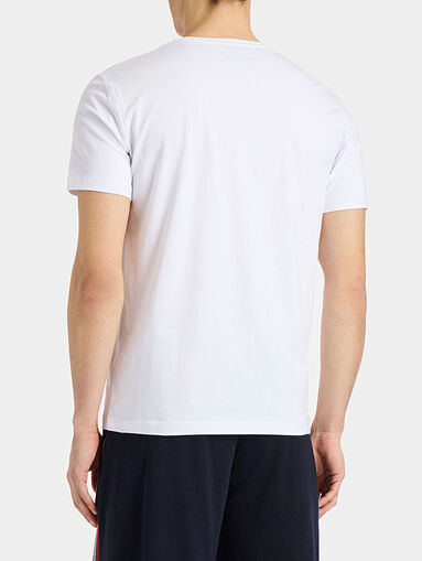 White T-shirt with logo - 3
