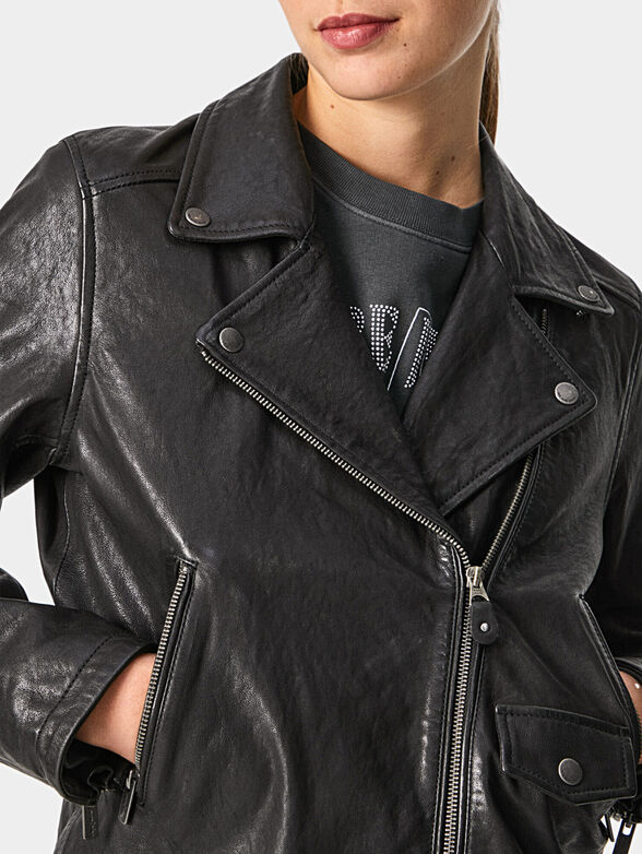 FIFY leather biker jacket - 4