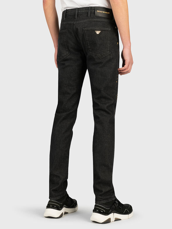 Jeans with splashes - 2