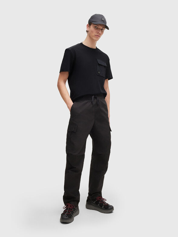 DABIENO T-shirt with accent pocket and logo - 2