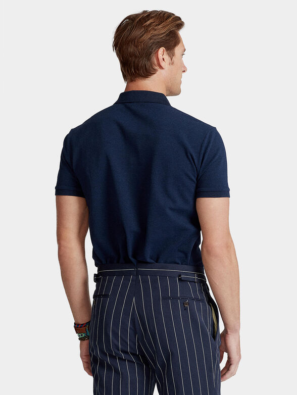 Navy blue polo-shirt - 3