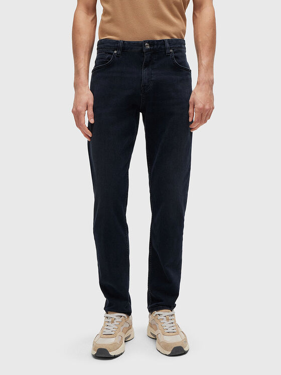 Navy slim jeans - 1