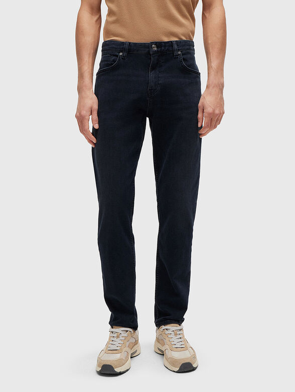 Navy slim jeans - 1