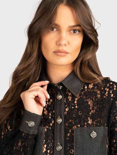 Lace shirt - 4