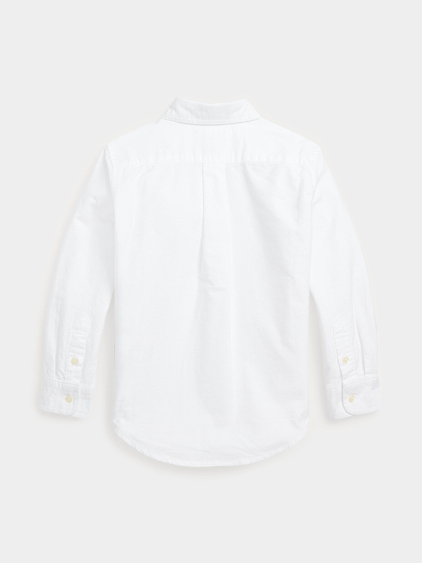【美品】POLO RALPH LAUREN ホワイトシャツ 6 POLO RALPH LAUREN (ポロラルフローレン)ビッグ フィット