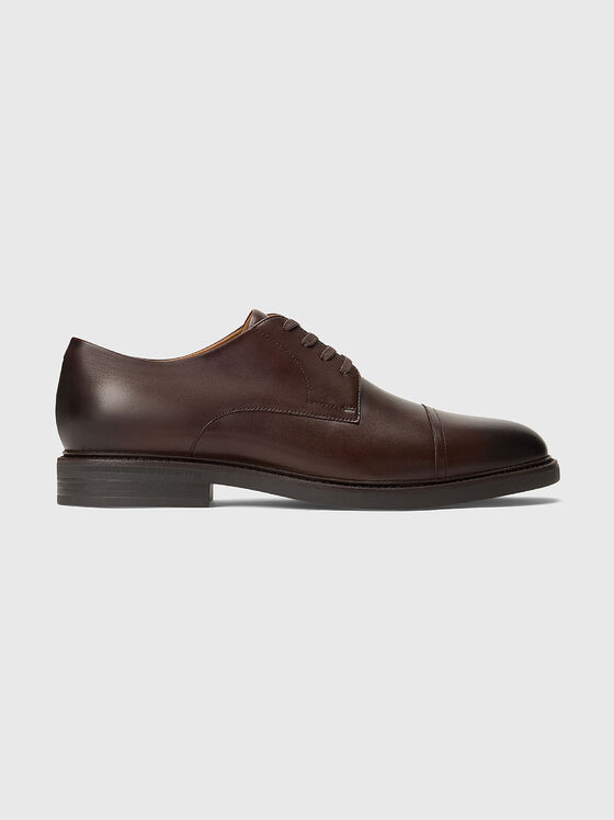 DERBY leather shoes - 1